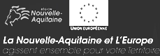 Logo du Feder et de la Région Nouvelle Aquitaine